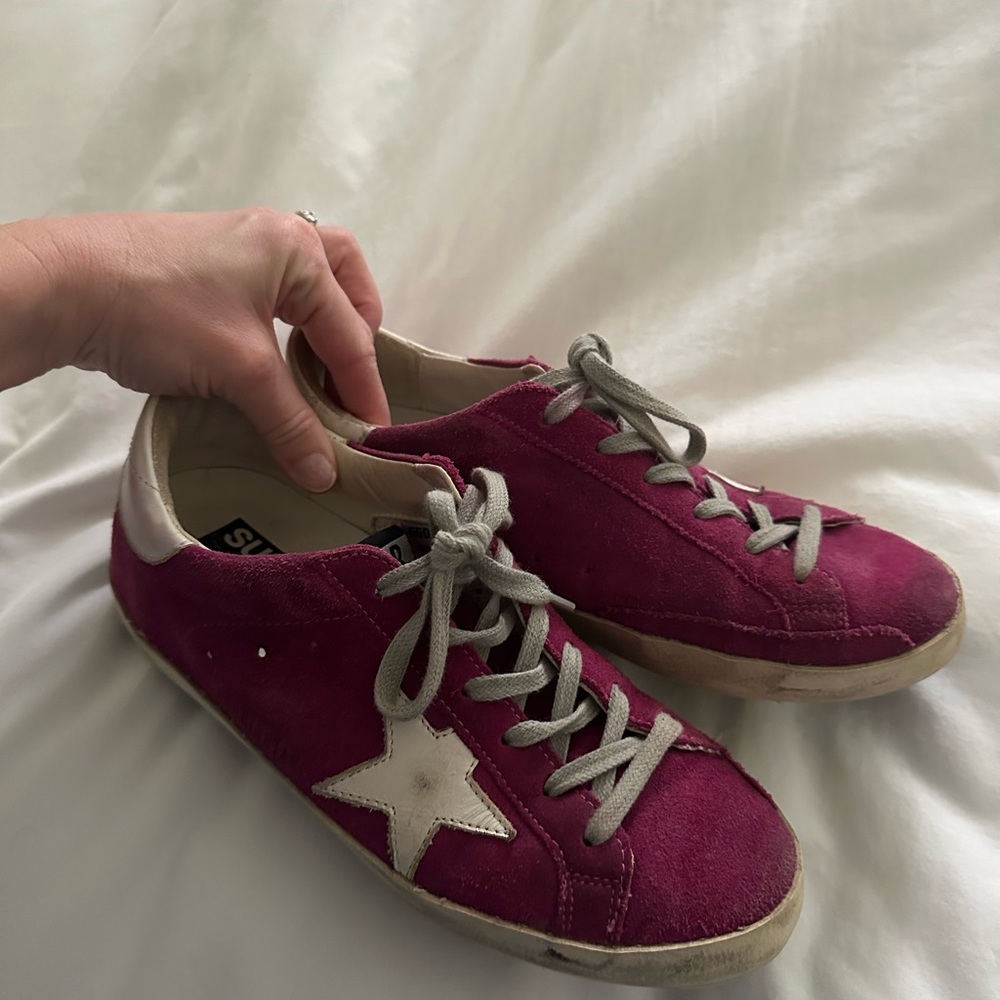 Golden Goose 37 - pink suede